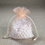 100pcs Jewelry Gift Bag 7x9 9x12 10x15 13x18cm Jewelry Packaging Organza bags Favor Wedding Party Christmas Gift Packaging Bags