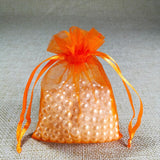 100pcs Jewelry Gift Bag 7x9 9x12 10x15 13x18cm Jewelry Packaging Organza bags Favor Wedding Party Christmas Gift Packaging Bags