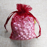 100pcs Jewelry Gift Bag 7x9 9x12 10x15 13x18cm Jewelry Packaging Organza bags Favor Wedding Party Christmas Gift Packaging Bags