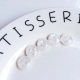 10mm 12mm Mixed Colors Resin Glass Cabochon Stone Fit Earring Pendant Base Jewelry Components Diy Material 80pcs