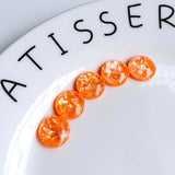 10mm 12mm Mixed Colors Resin Glass Cabochon Stone Fit Earring Pendant Base Jewelry Components Diy Material 80pcs