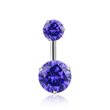 Double Round Cubic Zirconia