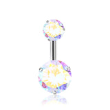 Double Round Cubic Zirconia