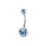 Double Round Cubic Zirconia