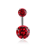 Double Round Cubic Zirconia