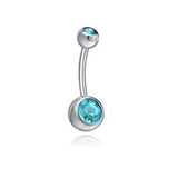 Double Round Cubic Zirconia