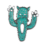 14Styles Potted Plant Rainbow Enamel Pins Custom Cactus Cat Brooches Backpack Shirt Lapel Pin Badge Fashion Cartoon Jewelry Kids