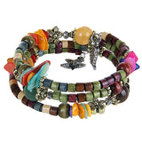 16 Design 2019 Bohemian Ethnic Multilayer Vintage New Beads Bracelets Boho Statement Tassel Pearl Charms Wrap Bracelet Bangles