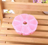 1pcs Plastic 6/815 Storage boxes Slots Adjustable packaging transparent Tool Case Craft Organizer box jewelry accessories