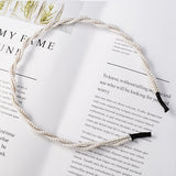 2019 New Arrival Trend Fashion Luxury Big Pearl Headband for Women Hair Band Girls Hairbands Party Pearl Girls Hair Accessories