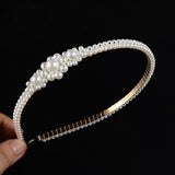 2019 New Arrival Trend Fashion Luxury Big Pearl Headband for Women Hair Band Girls Hairbands Party Pearl Girls Hair Accessories