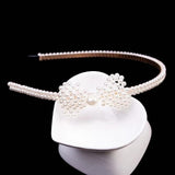 2019 New Arrival Trend Fashion Luxury Big Pearl Headband for Women Hair Band Girls Hairbands Party Pearl Girls Hair Accessories