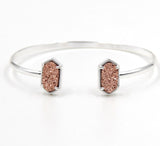 Quartze Resin Druzy Bangles
