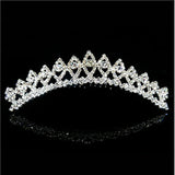2019 Women Princess Crown Headband Crystal Rhinestone Tiara And Crowns Hair Band Jewelry Silver Bridal Hair Accessories Wedding