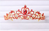 2019 Women Princess Crown Headband Crystal Rhinestone Tiara And Crowns Hair Band Jewelry Silver Bridal Hair Accessories Wedding