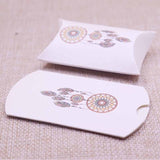 24pcs/1lot Wholesale Pillow Shape Jewelry&necklace&Earring DIsplay Box original designs flower pattern Gift box 20X55X80mm