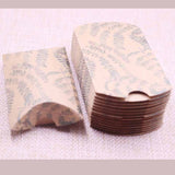 24pcs/1lot Wholesale Pillow Shape Jewelry&necklace&Earring DIsplay Box original designs flower pattern Gift box 20X55X80mm