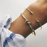 Tie Knot Bracelet Bangles
