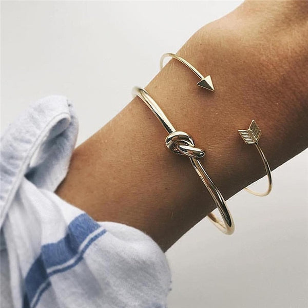 Tie Knot Bracelet Bangles