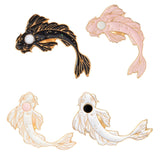 3~6pcs/set Cat rose bird koi sakura cool car Brooch Button Pins Denim lapel pin badge Fashion cartoon jewelry Gift for Kids girl