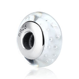 32 Styles Real 925 Sterling Silver Effervescence Murano Glass Beads Fit Original Charm Bracelet Authentic S925 Jewelry