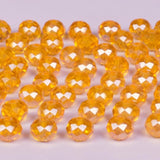 4 6 8mm Austria Spacer Rondelle Crystal Beads Beads for Needlework Women Diy Accessories Pearls Loose Facet Glass Beads