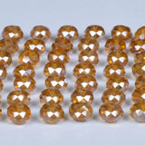 4 6 8mm Austria Spacer Rondelle Crystal Beads Beads for Needlework Women Diy Accessories Pearls Loose Facet Glass Beads