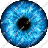 40pcs/lot 10mm 12mm 14mm 16mm Round Pupil Eye Pattern Glass Cabochon for DIY Jewelry Making Findings & Components T014