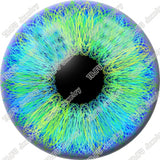 40pcs/lot 10mm 12mm 14mm 16mm Round Pupil Eye Pattern Glass Cabochon for DIY Jewelry Making Findings & Components T014