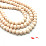 4mm/ 6mm/8mm Crystal Rondel Beads Wheel Faceted Glass Beads for Jewelry Making Diy Jewelry Accessories Jewelry Findings