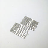 5/10 Teeth Metal Hair Comb Bronze Tone Hair Clips Claw Hairpins DIY Jewelry Findings & Components Wedding Hair Supplies HK107