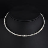 5 styles Rhinestone Choker Necklaces Torques Collar Women Statement Jewelry