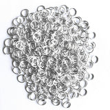 500pcs Sterling Silver Open Jump Ring Silver Components DIY Jewelry 925 silver findings opening rings jewelry making supplies