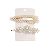 5Pcs/Set Pearl Hair Clip for Women Elegant Sweet Fashion Pearl Hair Pins  Barrette Stick Hair Pin  Hair Clips Hair Jewelry