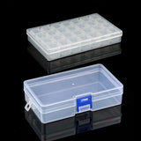 9 sizes Plastic Storage Jewelry Box Compartment Adjustable Container for Beads earring box for jewelry rectangle Box Case