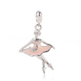 AIFEILI Pendant Series Suitable For Pandora Womens Bracelet Jewelry European Charm Beads Personality Flower Arrow Princess Gift