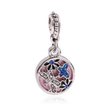 AIFEILI Pendant Series Suitable For Pandora Womens Bracelet Jewelry European Charm Beads Personality Flower Arrow Princess Gift