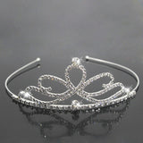 AINAMEISI Fashion Bridal Princess Crown Wedding Tiaras Hair Jewelry Rhinestone Headband Girls Children Tiara Hair Accessories