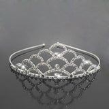 AINAMEISI Fashion Bridal Princess Crown Wedding Tiaras Hair Jewelry Rhinestone Headband Girls Children Tiara Hair Accessories