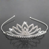 AINAMEISI Fashion Bridal Princess Crown Wedding Tiaras Hair Jewelry Rhinestone Headband Girls Children Tiara Hair Accessories