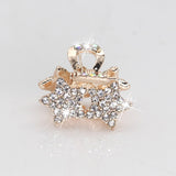 AINAMEISI New 7 Style Metal Crab Claw Clip For Women Girls Charm Barrette Full Rhinestone Wedding Hair Accessories Jewelry Gift