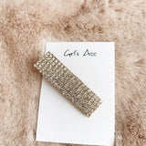 AOMU Fashion Luxury Crystal Rhinestones Hair Clips for Girls Leopard Acrylic Letters Hairpin Women Hair Accessories Hair Jewelry