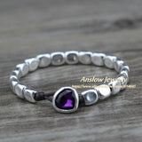 Anslow New Designer Handmade DIY Wrap Rope Silver Beads Pink Blue Crystal Bracelet For Women Girl Femme Jewelry Gift LOW0735LB