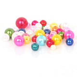 Approx 350pcs Round AAA+ Mixed Size 4-10mm Beads ABS Pearls Loose Beads For Handcarft Bracelet Making For Jewelry Handmade DIY
