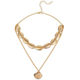 Artilady shell choker necklace gold chain necklace Cowrie boho jewelry for women party gift drop shipping