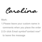 Baby Girl Necklace Personalized Babygirl Necklace Custom name Letter Pendants Stainless Steel Birthday Gift Girlfriend Jewelry