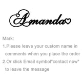 Baby Girl Necklace Personalized Babygirl Necklace Custom name Letter Pendants Stainless Steel Birthday Gift Girlfriend Jewelry