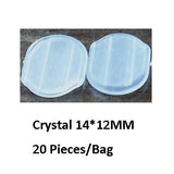BoYuTe Wholesale White Transparent Soft Silicone Anti-Pain Ear Clip Pad Earrings Accessories DIY Jewelry Findings Components