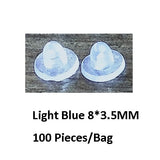 BoYuTe Wholesale White Transparent Soft Silicone Anti-Pain Ear Clip Pad Earrings Accessories DIY Jewelry Findings Components