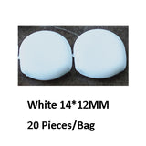 BoYuTe Wholesale White Transparent Soft Silicone Anti-Pain Ear Clip Pad Earrings Accessories DIY Jewelry Findings Components